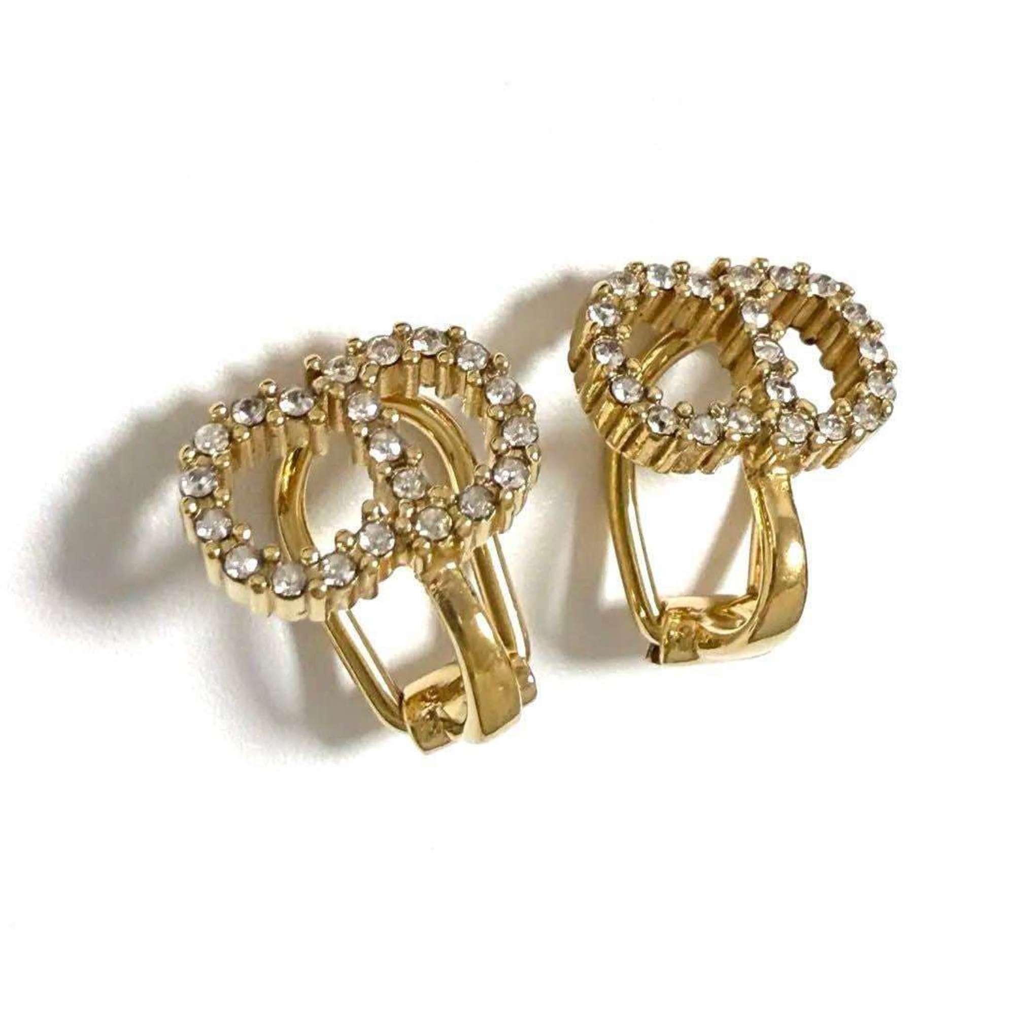 Christian Dior Dior Womens Clair D Lune Clip Earrings 567$